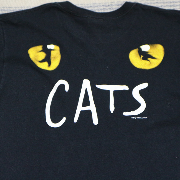VTG CATS Broadway "West End" 1st Show T-shirt - Picture 4 of 8